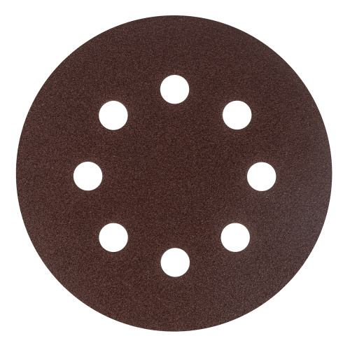 Круг абразивный на ворсовой подложке под "липучку", перфорированный, P 100, 125 мм, 5 шт Сибртех купить в Москве с доставкой по всей России | ProtosMarket.ru