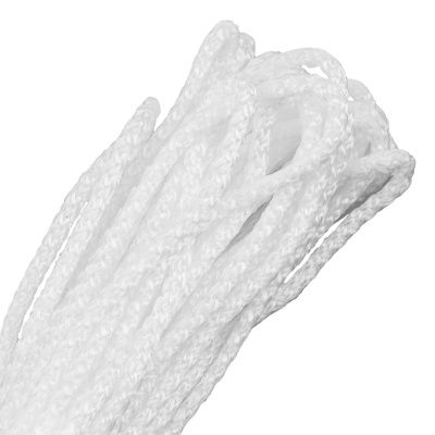 Шнур вязаный полипропиленовый с серд. белый, 4 мм, L 20 м, Сибртех купить в Москве с доставкой по всей России | ProtosMarket.ru