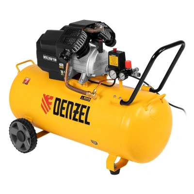 Компрессор воздушный DKV2200/100, Х-PRO 2.2 кВт, 400 л/мин, 100л Denzel купить в Москве с доставкой по всей России | ProtosMarket.ru