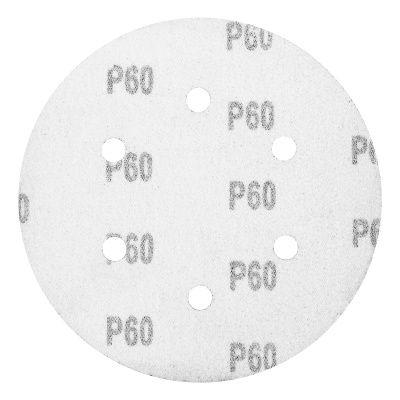 Круг абразивный на ворсовой подложке под "липучку", перфорированный, P 60, 150 мм, 5 шт Matrix купить в Москве с доставкой по всей России | ProtosMarket.ru