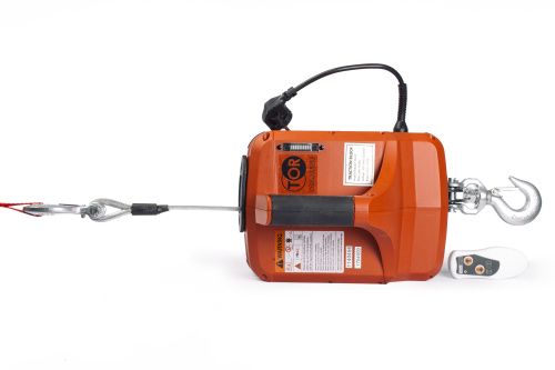 Лебедка электрическая переносная TOR SQ-02 450 кг 4,6 м 220 В с пультом купить в Москве с доставкой по всей России | ProtosMarket.ru