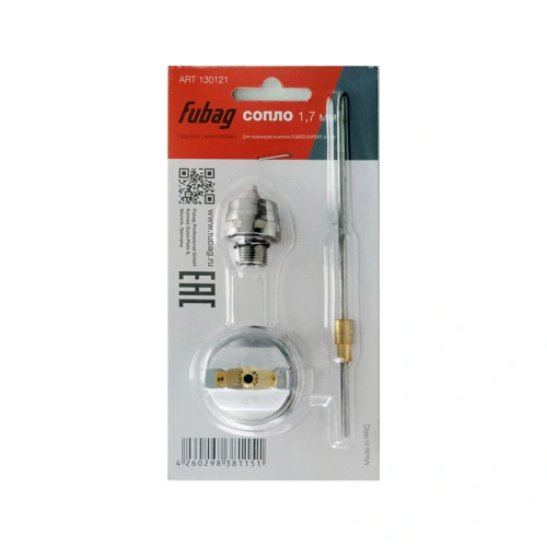 FUBAG Сопло 1.7 мм для краскораспылителя EXPERT S1000 купить в Москве с доставкой по всей России | ProtosMarket.ru