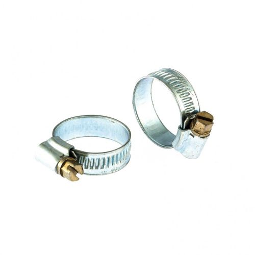 Хомуты металлические, червячные 16-27 мм, ширина 10 мм, английский тип, W1, 2 шт Сибртех купить в Москве с доставкой по всей России | ProtosMarket.ru