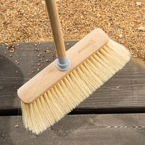 Щетка бамбуковая для подметания пола 26,5 см с черенком, 117 см, Home Palisad купить в Москве с доставкой по всей России | ProtosMarket.ru