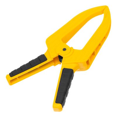 Струбцина клещеобразная, удлиненная 50 х 80 мм двухкомпонентные рукоятки Denzel купить в Москве с доставкой по всей России | ProtosMarket.ru