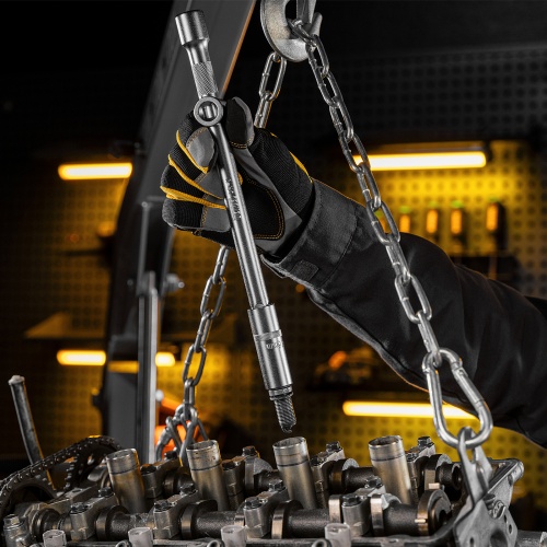 Набор инструментов, 1/2", 1/4", CrV, S2, пластиковый кейс, 194 предмета Denzel купить в Москве с доставкой по всей России | ProtosMarket.ru