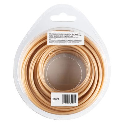 Леска для триммера армированная алюминием круглая, 2,4мм х 15м, блистер ALUFLEX Denzel купить в Москве с доставкой по всей России | ProtosMarket.ru