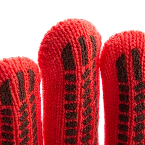 Перчатки трикотажные, акрил, ПВХ гель, "Протектор", коралл, оверлок Сибртех купить в Москве с доставкой по всей России | ProtosMarket.ru