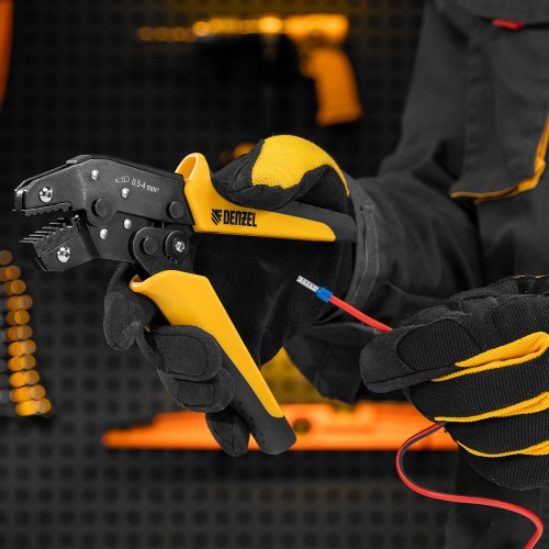 Клещи для обжима наконечников штыревых НШВ, НШВИ, НШВИ-2, 0,5-4 мм2 Denzel купить в Москве с доставкой по всей России | ProtosMarket.ru