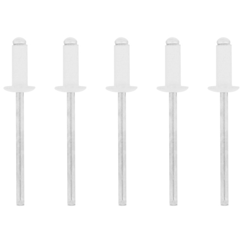 Заклепки 4.0 х 10 мм RAL 9003, сигнально-белые, 50 шт Matrix купить в Москве с доставкой по всей России | ProtosMarket.ru