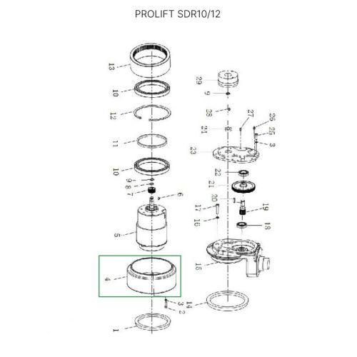 Ведущее колесо для штабелеров SDR 1-1,2 т, SD15, SD15L, SK15 купить в Москве с доставкой по всей России | ProtosMarket.ru