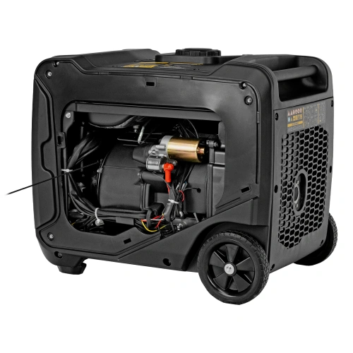 Генератор инверторный GS-5500iSE, 5,5 кВт, 230 В, закрытый корпус,электростартер Denzel купить в Москве с доставкой по всей России | ProtosMarket.ru