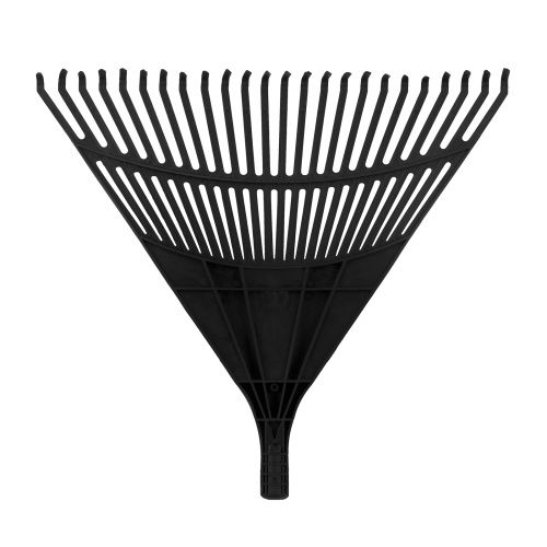 Грабли веерные пластиковые, 600 мм, 24 плоских зуба, без черенка, Сибртех купить в Москве с доставкой по всей России | ProtosMarket.ru