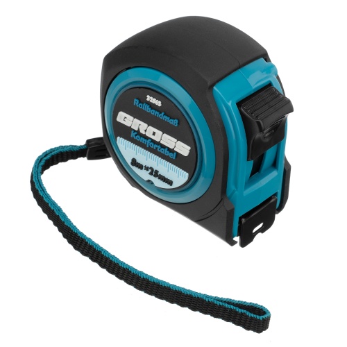 Рулетка Komfortabel 8 м х 25 мм,обрезиненный корпус Gross купить в Москве с доставкой по всей России | ProtosMarket.ru
