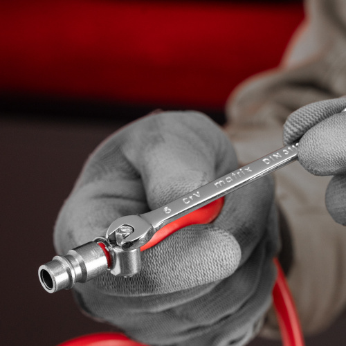 Ключ комбинированный, 6 мм, CrV, полированный хром Matrix купить в Москве с доставкой по всей России | ProtosMarket.ru