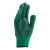 Перчатки трикотажные усиленные, гелевое ПВХ-покрытие, 7 класс, зеленые Сибртех купить в Москве с доставкой по всей России | ProtosMarket.ru