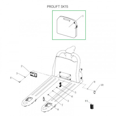 Аккумуляторная батарея 48В 30Ач Li-ion для тележек SD20L купить в Москве с доставкой по всей России | ProtosMarket.ru