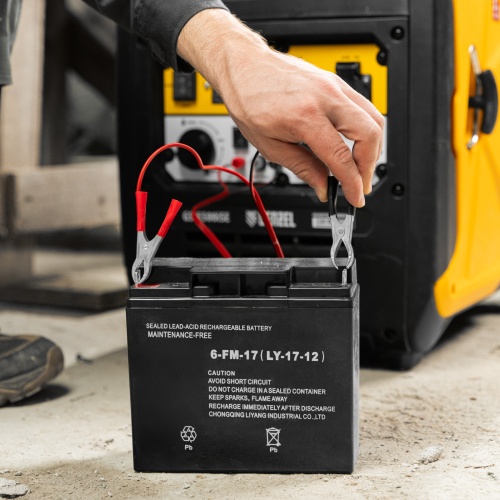 Генератор инверторный GS-5500iSE, 5,5 кВт, 230 В, закрытый корпус,электростартер Denzel купить в Москве с доставкой по всей России | ProtosMarket.ru