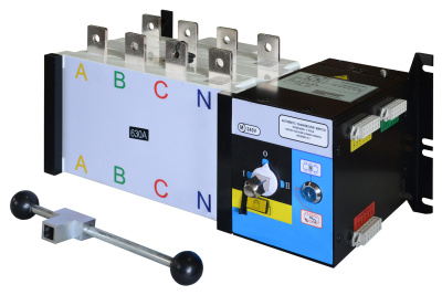 Реверсивный рубильник АВР (устройство автоматического ввода резерва) SHIQ5-630 4P купить в Москве с доставкой по всей России | ProtosMarket.ru