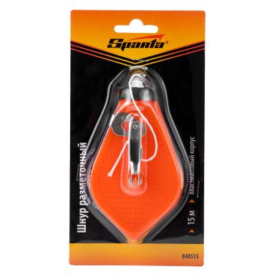 Шнур разметочный, 15 м, пластмассовый корпус Sparta купить в Москве с доставкой по всей России | ProtosMarket.ru