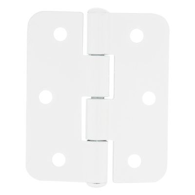 Петля накладная ПН5-60, белая, 4 шт, (Металлист) купить в Москве с доставкой по всей России | ProtosMarket.ru