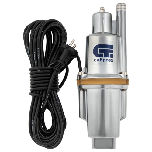 Вибрационный насос СВН300-10, верхний забор, 300 Вт, напор 75 м, 1200 л/ч, кабель 10 м Сибртех, 1200 л/ч купить в Москве с доставкой по всей России | ProtosMarket.ru