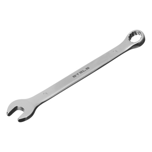 Ключ комбинированный, 9 мм, CrV, матовый хром Stels купить в Москве с доставкой по всей России | ProtosMarket.ru