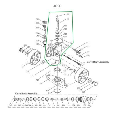 Ось крепления ручки для гидравлических тележек JC20 купить в Москве с доставкой по всей России | ProtosMarket.ru