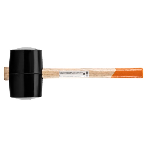 Киянка резиновая, 1130 г, черная резина, деревянная рукоятка Sparta купить в Москве с доставкой по всей России | ProtosMarket.ru