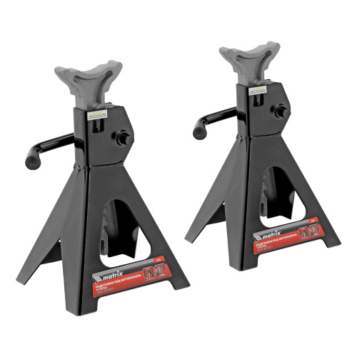 Подставки под машину регулируемые, 2 т, H подъема 275-420 мм, 2 шт Matrix купить в Москве с доставкой по всей России | ProtosMarket.ru