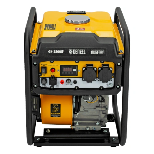 Генератор инверторный GK-3800iF, 3,8 кВт, 230 В, ручной старт DENZEL купить в Москве с доставкой по всей России | ProtosMarket.ru