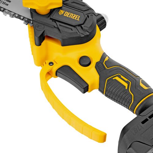 Цепная мини-пила аккумуляторная бесщет., CCS-150, шина 150 мм, Li-Ion, 20 В Denzel купить в Москве с доставкой по всей России | ProtosMarket.ru