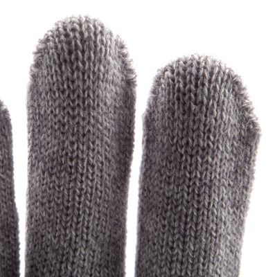 Перчатки трикотажные, акрил, серое мулине, оверлок Сибртех купить в Москве с доставкой по всей России | ProtosMarket.ru
