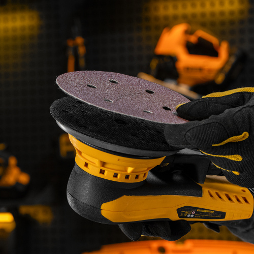 Машина шлифовальная орбитальная бесщет OS-150-BL, 350 Вт, 4000-10000 об/мин Denzel по ценам производителя в Москве с доставкой по всей России