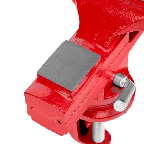 Тиски слесарные, 80 мм, настольные, поворотные, c наковальней MTX купить в Москве с доставкой по всей России | ProtosMarket.ru