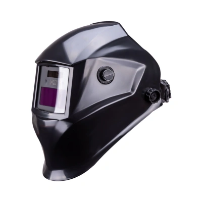 Маска сварщика FOX 2 "черная" (ф-р АСФ 4/9-13 с внеш. рег.) без коробки купить в Москве с доставкой по всей России | ProtosMarket.ru