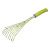 Грабли веерные 9 - зубые, 75 х 385 мм, стальные, пластиковая рукоятка, Flower Green, Palisad купить в Москве с доставкой по всей России | ProtosMarket.ru