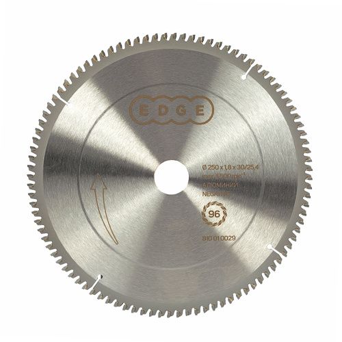 Диск пильный по алюминию (250х96х30/25.4 мм, 96 зубьев, negative) купить в Москве с доставкой по всей России | ProtosMarket.ru