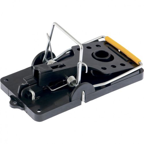 Мышеловка-крысоловка пластиковая открытая, металлический механизм, большая, 140 х 75 мм Сибртех купить в Москве с доставкой по всей России | ProtosMarket.ru