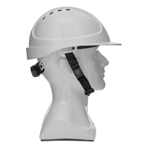 Каска защитная ударопрочная, ABS/PC, плавная регулировка, модель «Форвард» (К-05)белая Denzel купить в Москве с доставкой по всей России | ProtosMarket.ru