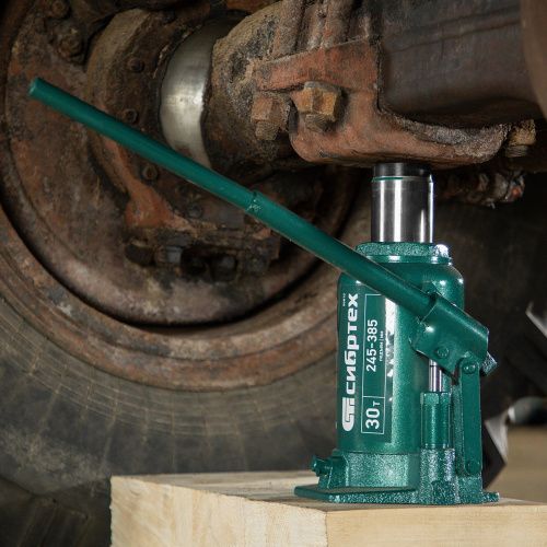 Домкрат гидравлический бутылочный, 30 т, 245-385 мм Сибртех купить в Москве с доставкой по всей России | ProtosMarket.ru