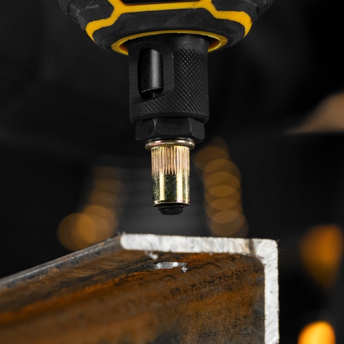 Заклепки резьбовые, стальные, оцинкованные, М8, пластиковый кейс, 40 шт. Denzel купить в Москве с доставкой по всей России | ProtosMarket.ru