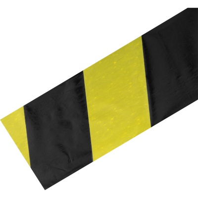 Лента сигнальная, 75 мм х 200 м, черно-желтая Россия Сибртех купить в Москве с доставкой по всей России | ProtosMarket.ru