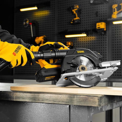 Пылесос строительный RVC20, 1400 Вт, бак 20 л, шланг 3 м, розетка с автосинхр. Denzel купить в Москве с доставкой по всей России | ProtosMarket.ru