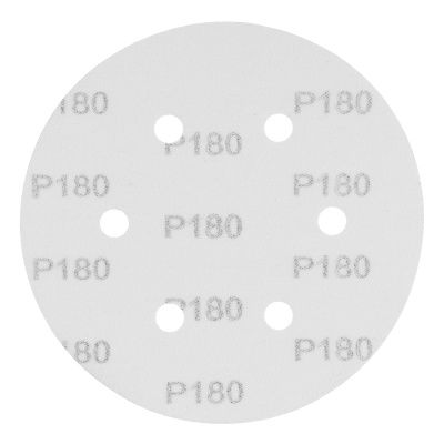 Круг абразивный на ворсовой подложке под "липучку", перфорированный, P 180, 150 мм, 5 шт Matrix купить в Москве с доставкой по всей России | ProtosMarket.ru