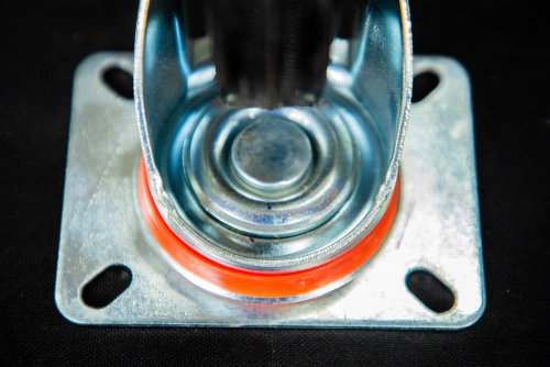 Колесо поворотное резина SC 42 100 мм (Y) купить в Москве с доставкой по всей России | ProtosMarket.ru