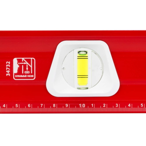 Уровень алюминиевый, магнит, фрезерованный, 3 глазка (1 зеркальный) двухкомпонентные рукоятки, 800 мм Matrix купить в Москве с доставкой по всей России | ProtosMarket.ru