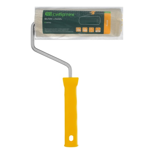 Валик "Лаки", 180 мм, ворс 5 мм, D 48 мм, D ручки 8 мм, Велюр Сибртех купить в Москве с доставкой по всей России | ProtosMarket.ru