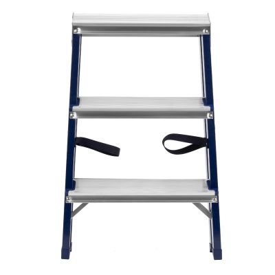 Стремянка двусторонняя 3 ступени, стальная, Сибртех купить в Москве с доставкой по всей России | ProtosMarket.ru