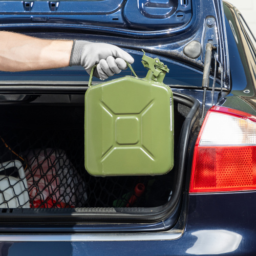 Канистра для топлива, металлическая, толщина стенок 0,8мм, 5 литров купить в Москве с доставкой по всей России | ProtosMarket.ru